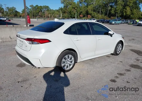 2021 Toyota Corolla Le from USA, damaged, VIN JTDEPMAE4MJ179937